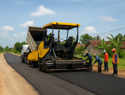 Pembangunan Infrastruktur di Lampung Timur Dikebut, Warga Sambut Positif