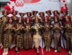 IKBL Bank Lampung “Pamer” Siger Mighul Dalam Rangka Rayakan Kemerdekaan