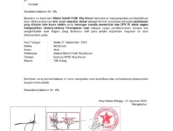 Aliansi Merah Putih Klarifikasi Beredarnya Draft Surat Pemberitahuan Aksi yang Belum Sah