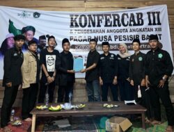 Restu Akbari Resmi Pimpin Pagar Nusa Pesisir Barat