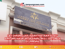 LBH Dharma Loka Nusantara Buka Posko Bantuan Hukum untuk Kawal Aksi 1 September di Lampung