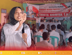 Gelar Sosialisasi, Fatikatul Khoiriyah Tanamkan Nilai Kebangsaan Kepada Masyarakat