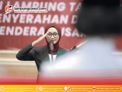 Wagub Jihan Kukuhkan Paskibraka Provinsi Lampung Tahun 2025 yang akan Bertugas pada Upacara HUT RI ke- 80