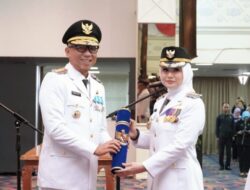 Nanda dan Antonius Dilantik, Mirza Minta Pesawaran Kejar Ketertinggalan