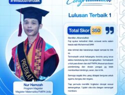 Nur Hamzah: Kader PMII yang Raih Lulusan Terbaik Pascasarjana Unila