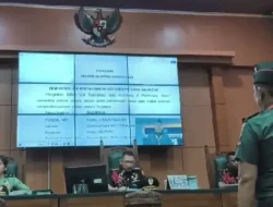 Kopda Bazarsah Penembak Tiga Polisi Way Kanan Divonis Mati