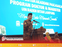 Sambut Mahasiswa Pascasarjana, Rektor UIN RIL : Welcome To The Greenest Campus Among The Islamic Campus