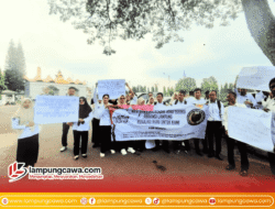 Ratusan Tenaga Honorer Non-Guru Lampung Gelar Demonstrasi Menuntut Kepastian Status PPPK