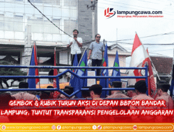 LSM GEMBOK dan RUBIK Turun Aksi, Tuntut Transparansi Pengelolaan Anggaran BBPOM Bandar Lampung