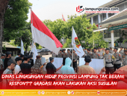 LSM Gradasi Gelar Aksi Jilid II, Tuntut Klarifikasi DLH Lampung Soal Dugaan Penyelewengan Anggaran