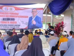 Anggota DPRD Lampung Yudha : Sosialisasi Pancasila Merupakan Tugas Wajib Legislatif Periode 2024-2029
