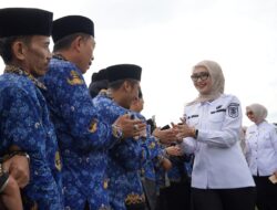 Wagub Jihan Nurlela Pimpin Apel dan Serahkan SK 863 PPPK Paruh Waktu Pemprov Lampung