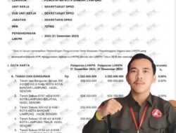 LSM Trinusa Soroti Dugaan Anomali LHKPN Sekwan DPRD Bandar Lampung, Renca Desak ke KPK dan PPATK Untuk di Periksa