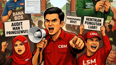 Dugaan Penyelewengan Dana BOS, LSM CBM Layangkan Peringatan Keras ke MAN 1 Pringsewu